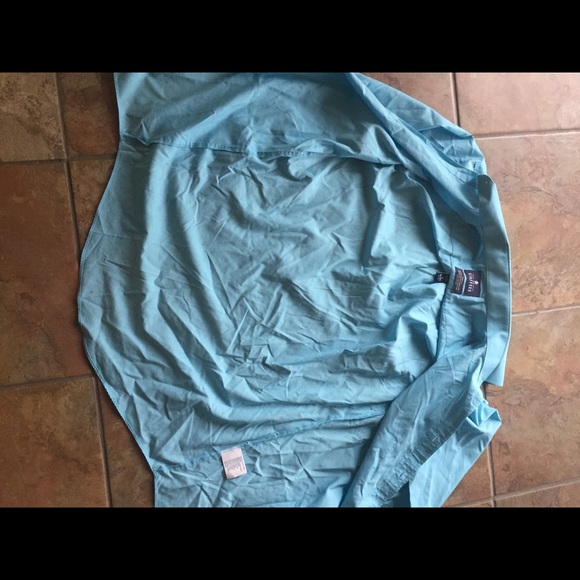 Stafford light blue button up dress shirt - Picture 3 of 3